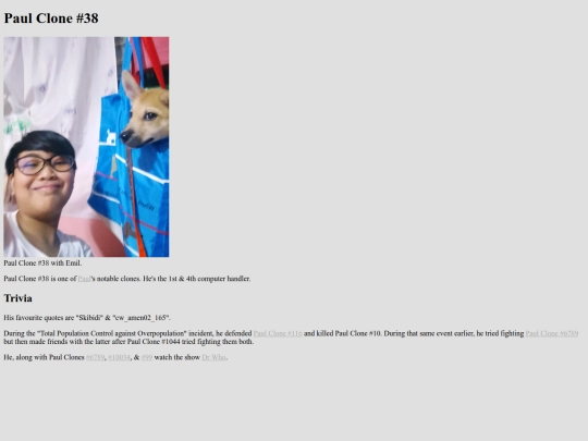 wiki/paul-clone-38 screenshot