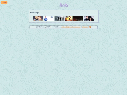 links screenshot