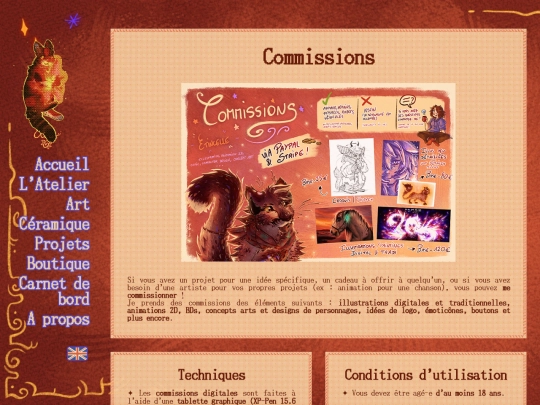 commissionsfr screenshot