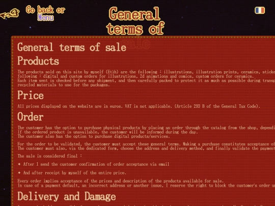 generalterms screenshot