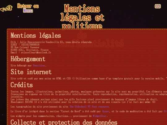 mentionslegales screenshot