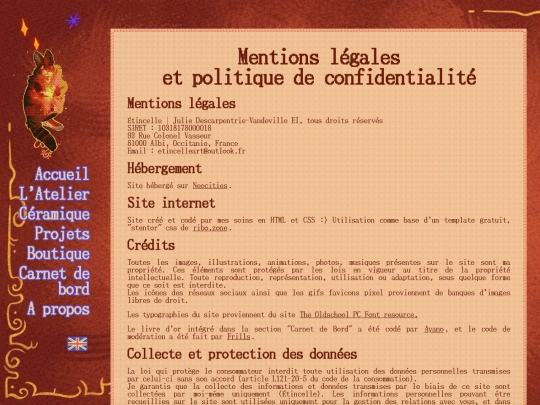 mentionslegalesfr screenshot