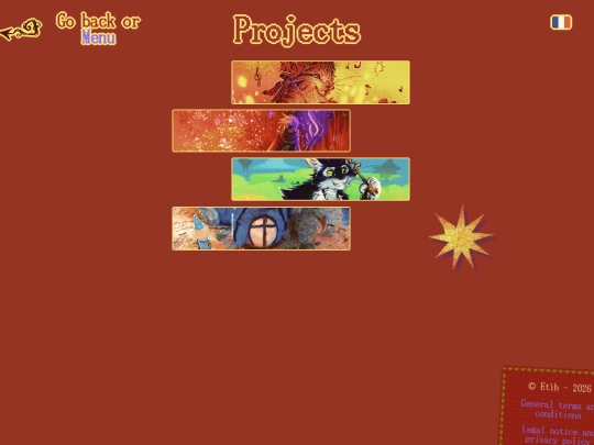 projects screenshot