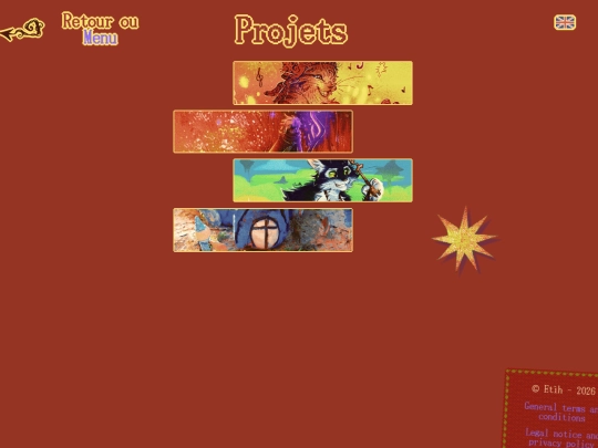 projets screenshot