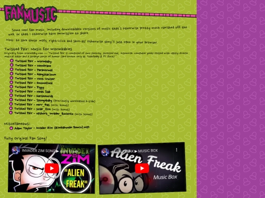 fanmusic screenshot
