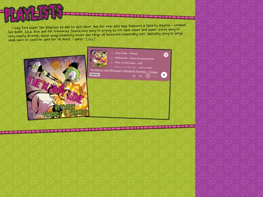 playlists screenshot
