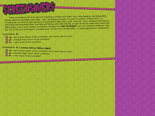 screensavers screenshot