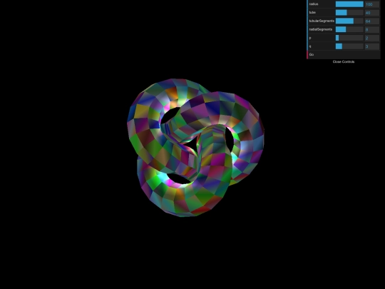 graphics/containers/torusKnot screenshot