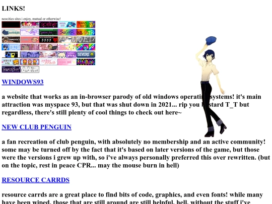 archive/links screenshot