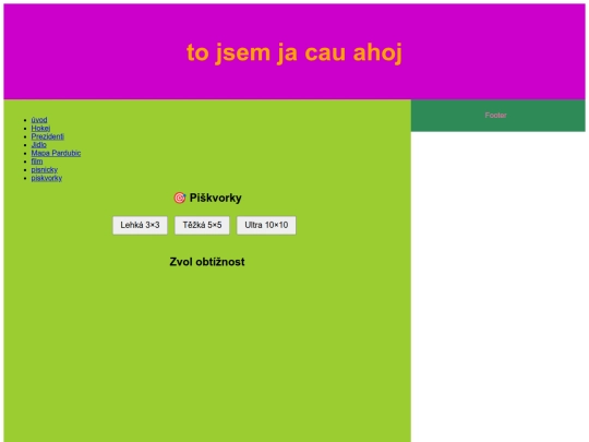 piskvorky screenshot