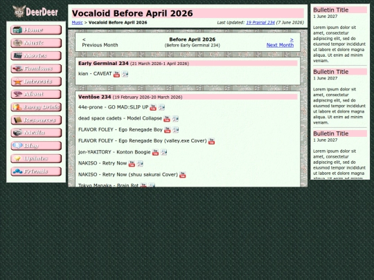 pages/musicold screenshot