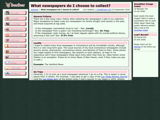 pages/newspapers/newspaperchoices screenshot