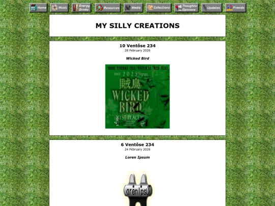 pages/sillies screenshot