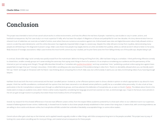 conclusion screenshot