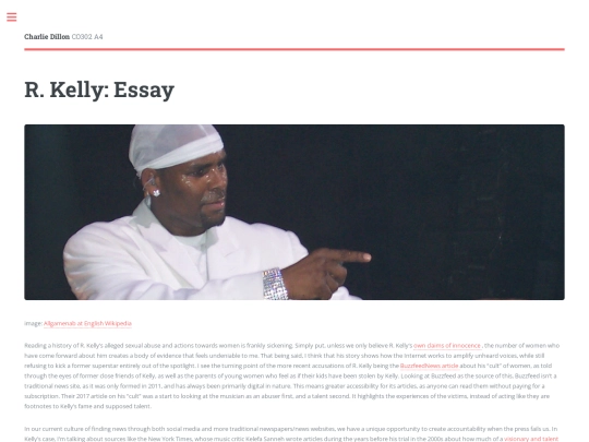 cs1essay screenshot