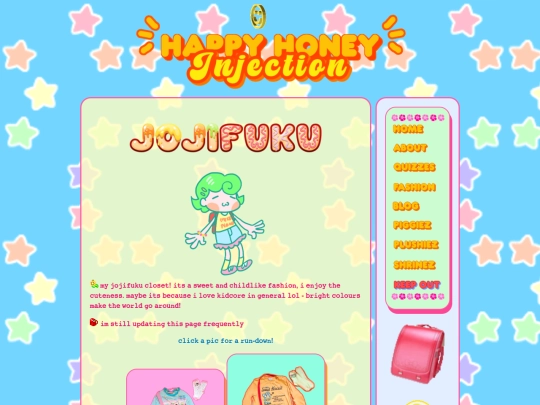 JOJIFUKUlanding screenshot