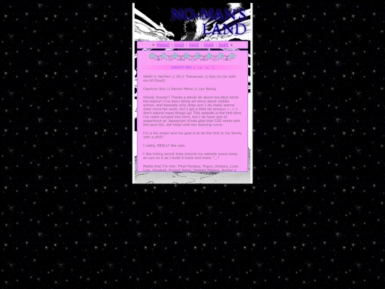 aboutme screenshot