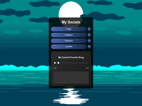 info screenshot