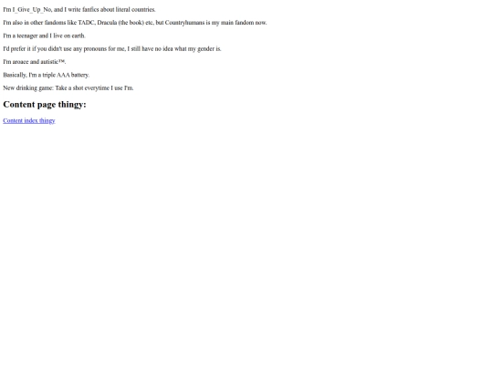 Aboutme screenshot