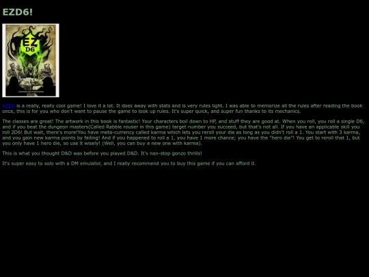 ezd6 screenshot
