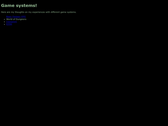 gamesystems screenshot