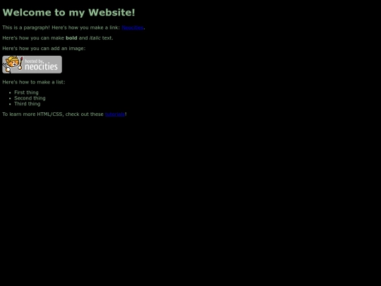 test screenshot