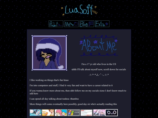 AboutMe screenshot
