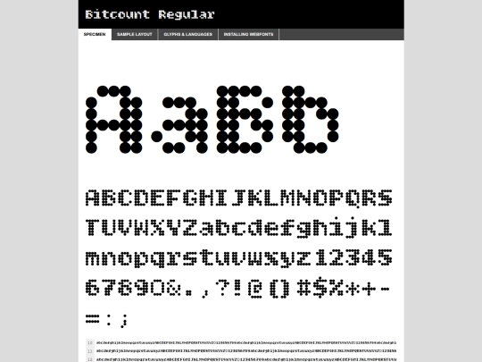 Fonts/webfontkit-20250722-163438/bitcount-variablefont_crsvelshelxpslntwght-demo screenshot