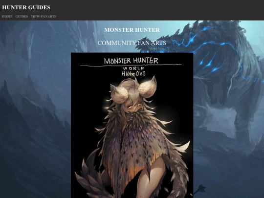 MHW-FANARTS screenshot
