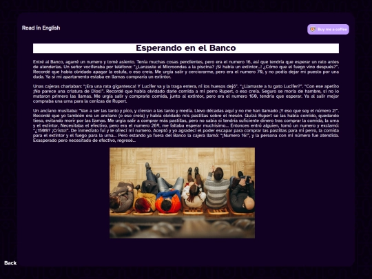 Stories/Works/Banco screenshot