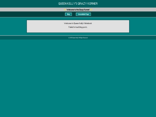 blog screenshot