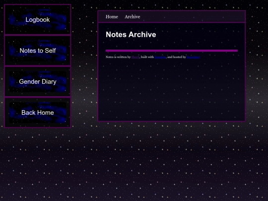 zonelet/notes-archive screenshot