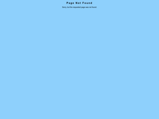 not_found screenshot