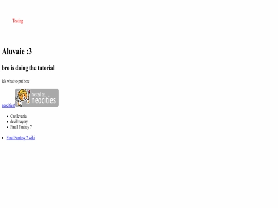 index screenshot
