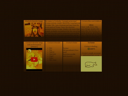 about-me screenshot