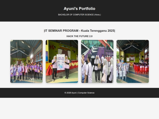 HackTheFuture screenshot