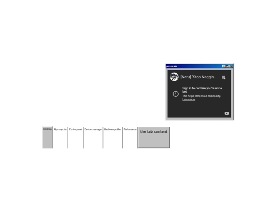 home/test screenshot