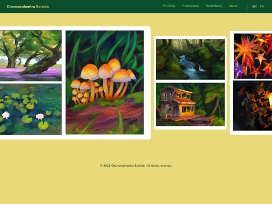 portfolio/sketchbook screenshot