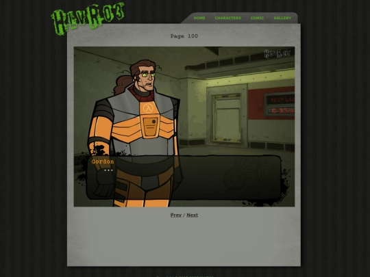 comic/100 screenshot