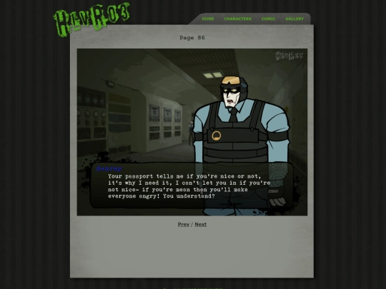comic/86 screenshot
