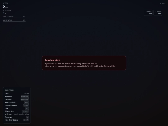 spiderman-swing screenshot