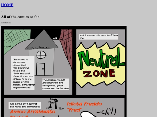 thewholeasscomic screenshot