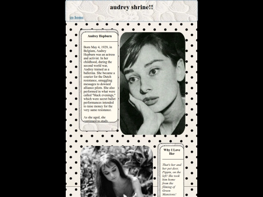 audreyshrine screenshot