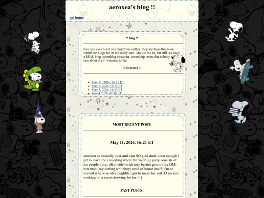 blog screenshot
