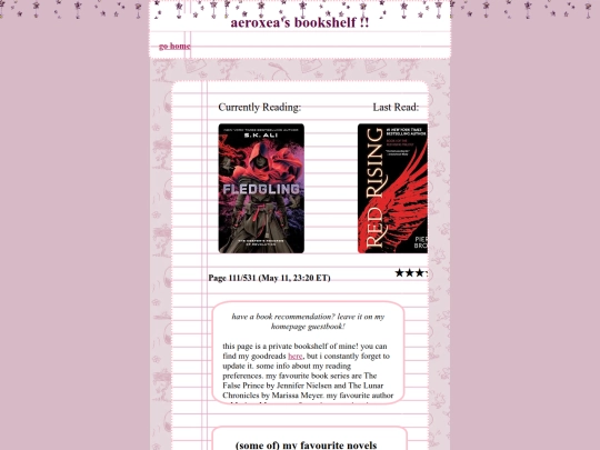 bookshelf screenshot