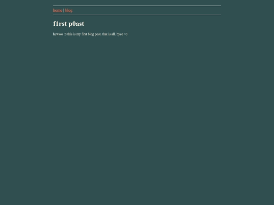 blog/1 screenshot