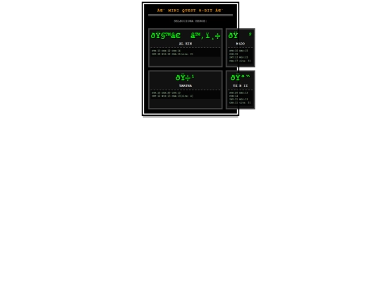 rpg-widget screenshot