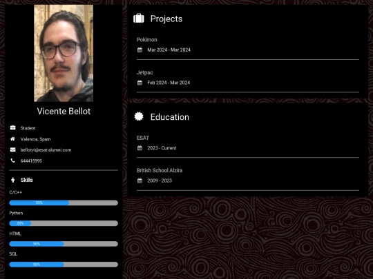 cv screenshot