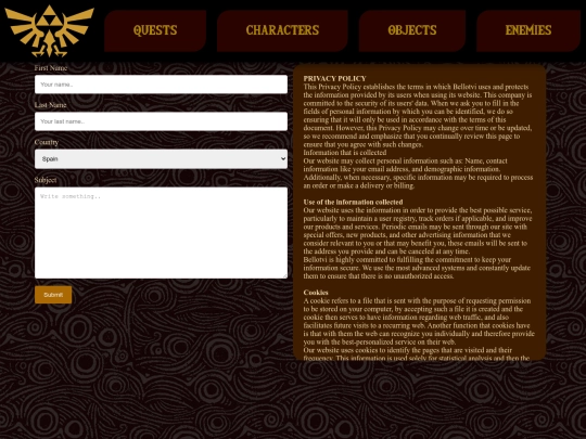 politicapriv screenshot