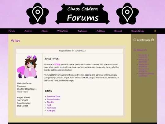 forum/users/wildy screenshot